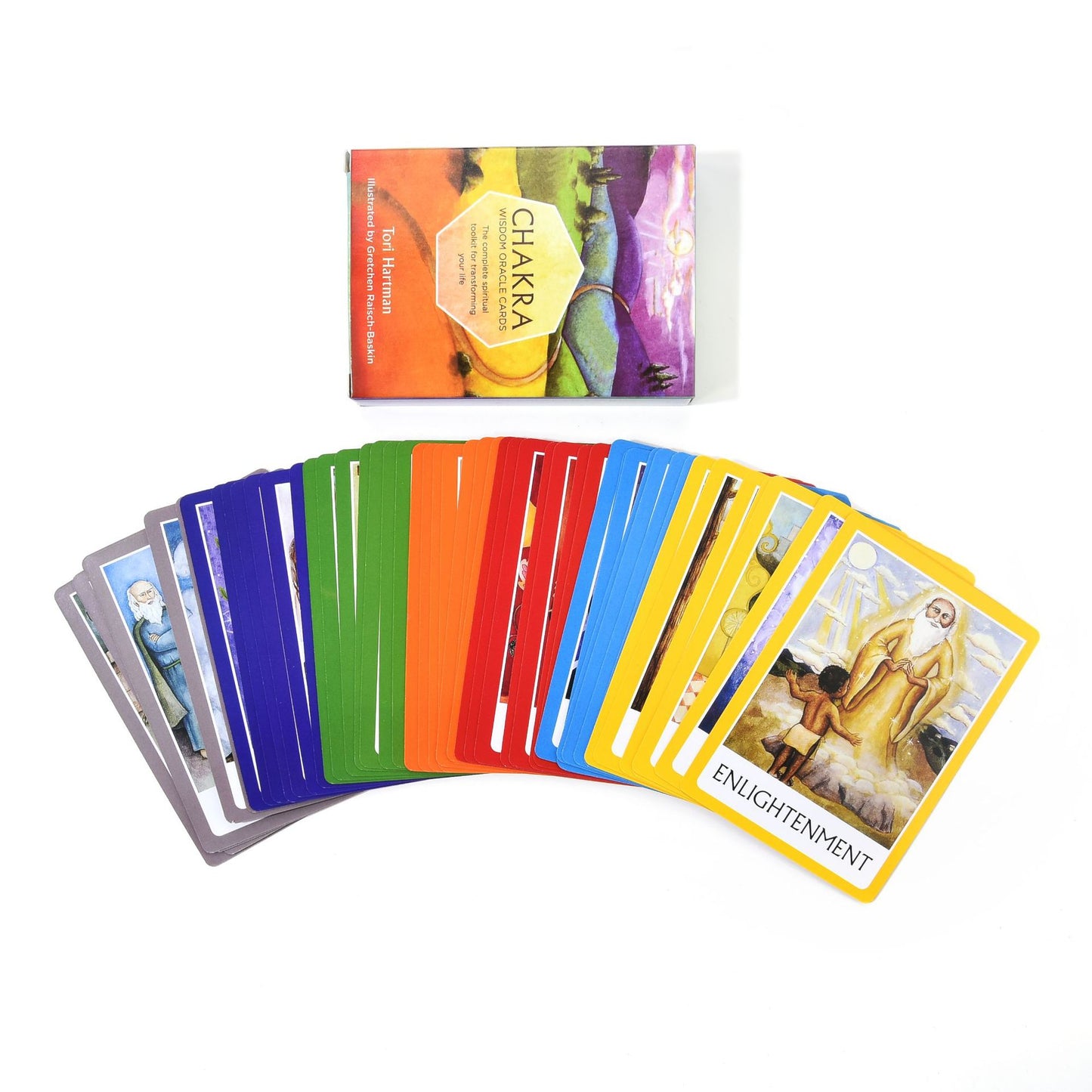 Chakra Wisdom Oracle Cards - Tarot Deck in English