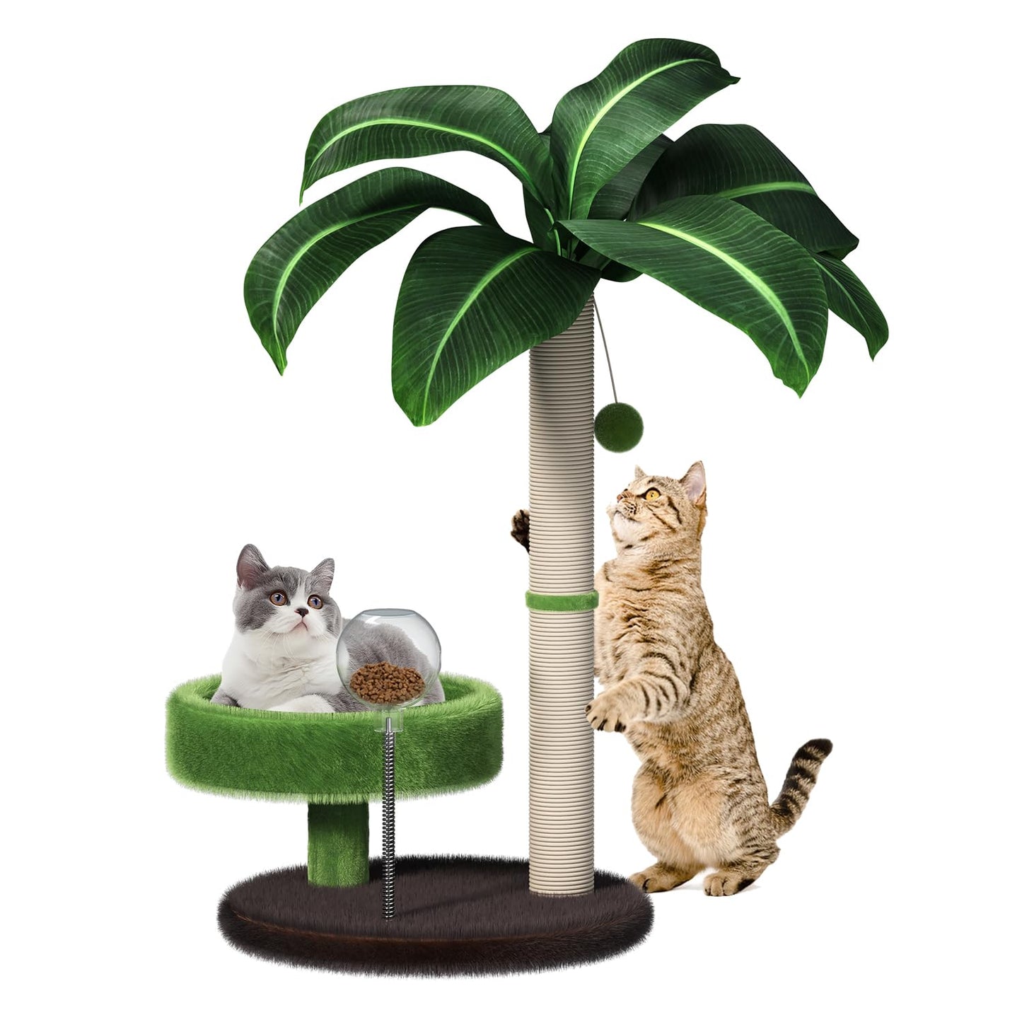 Cat Scratching Post with Bed | Cat Tree Tower for Indoor Cats