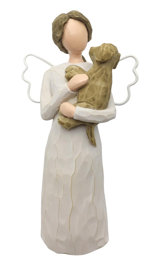 Dog Memorial Angel Figurine | Sympathy Gift for Loss of a Dog