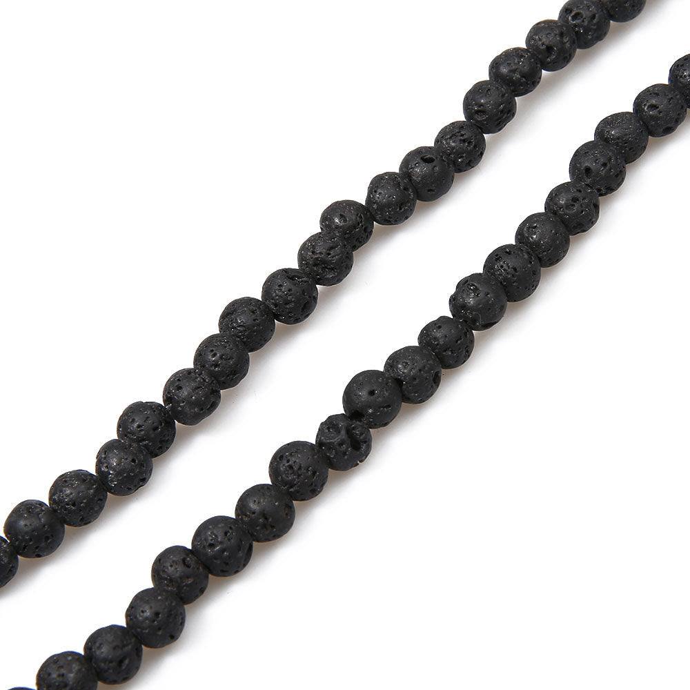 Energy Meditation Yoga Necklace | 7 Chakra Volcanic Stone Beads