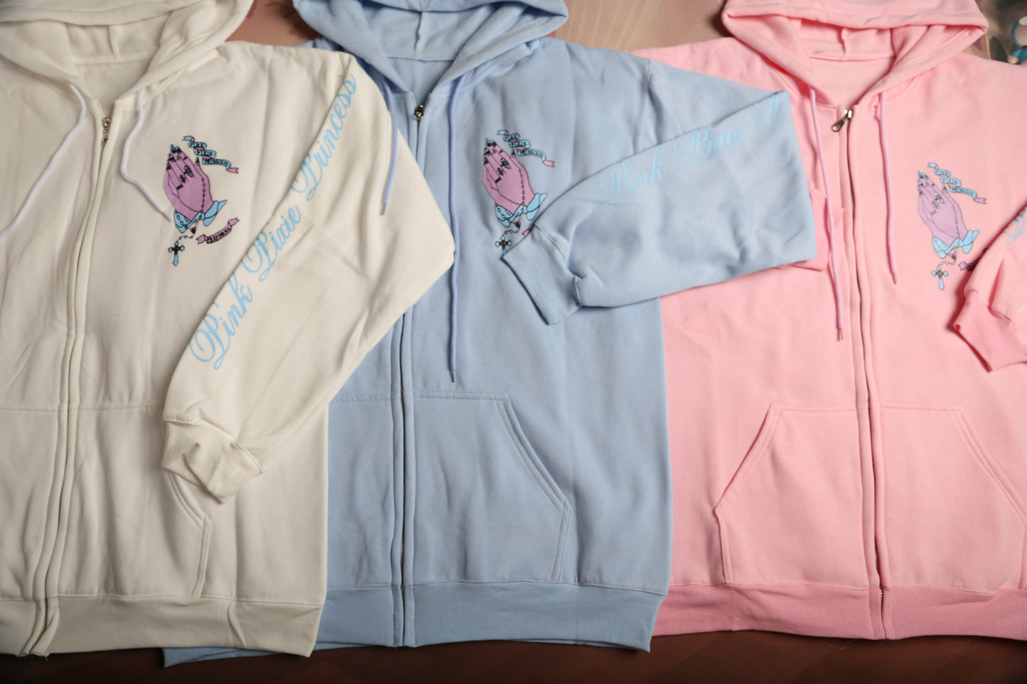 Prayer Hands Japanese Street Style Hoodie | Spiritual Streetwear