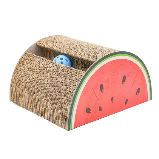 Premium Cardboard Cat Scratcher | Indestructible Scratch Pad for Cats