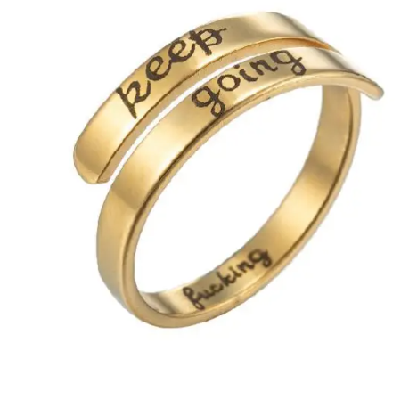 Dual Layer Stainless Steel Ring