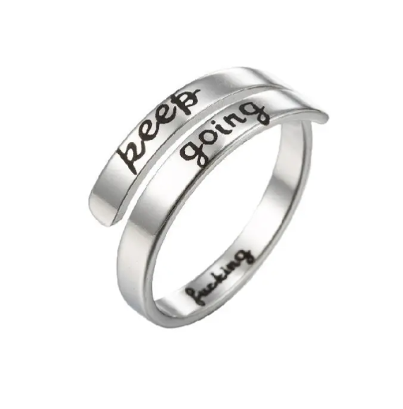 Dual Layer Stainless Steel Ring
