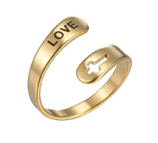 Dual Layer Stainless Steel Ring